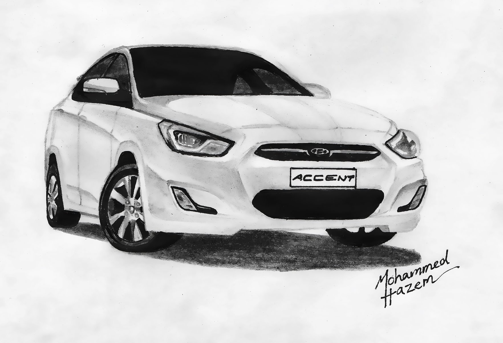 Hyundai Drawing Picture