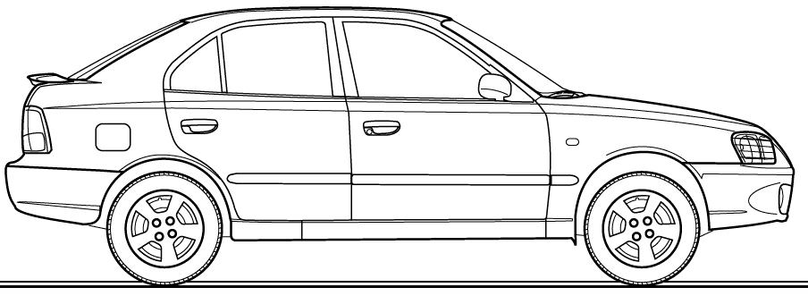 Hyundai Drawing