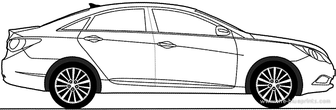 Hyundai High-Quality Drawing