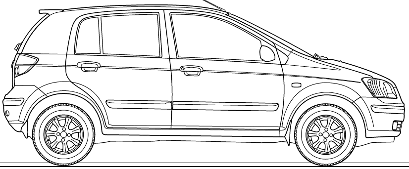 Hyundai Image Drawing