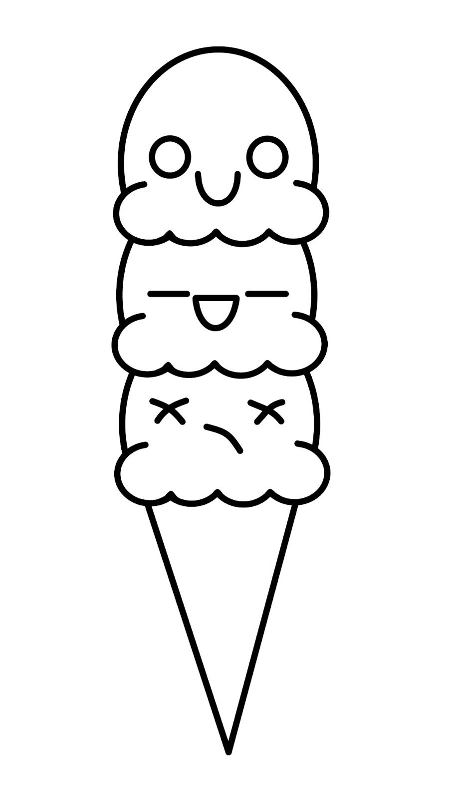 Ice Cream Beautiful Image Drawing