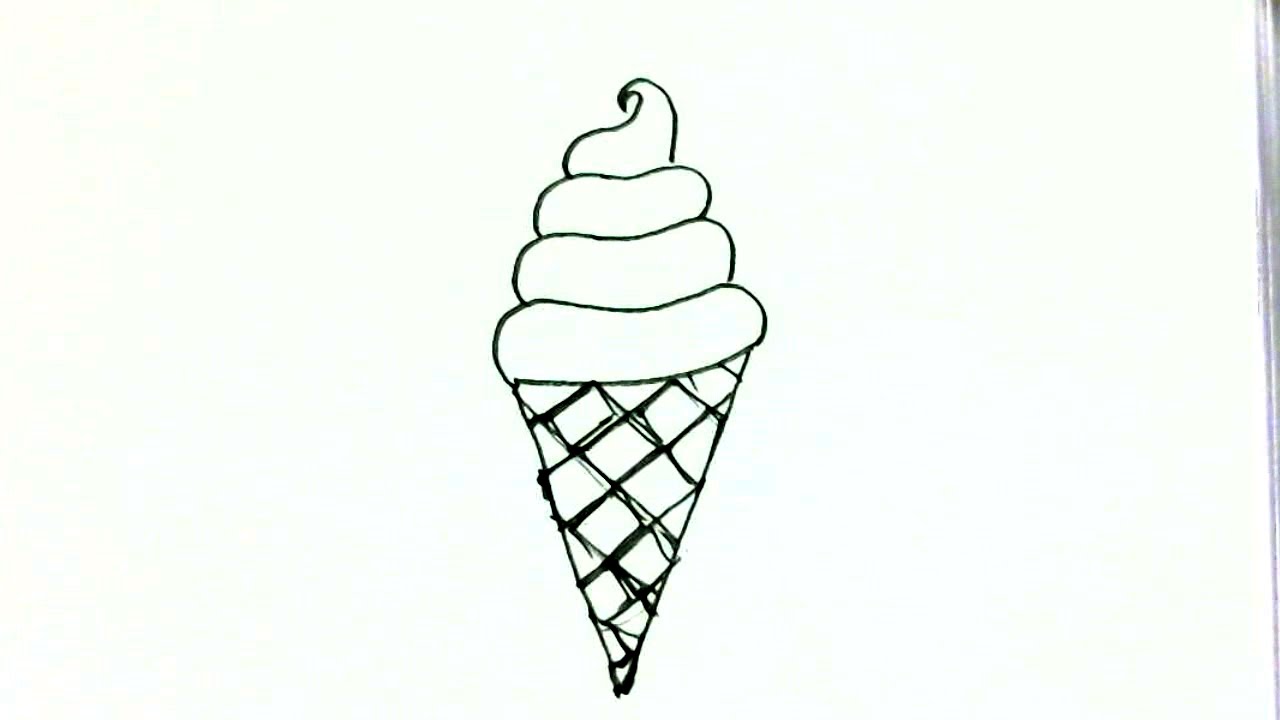 Ice Cream Drawing Creative Art