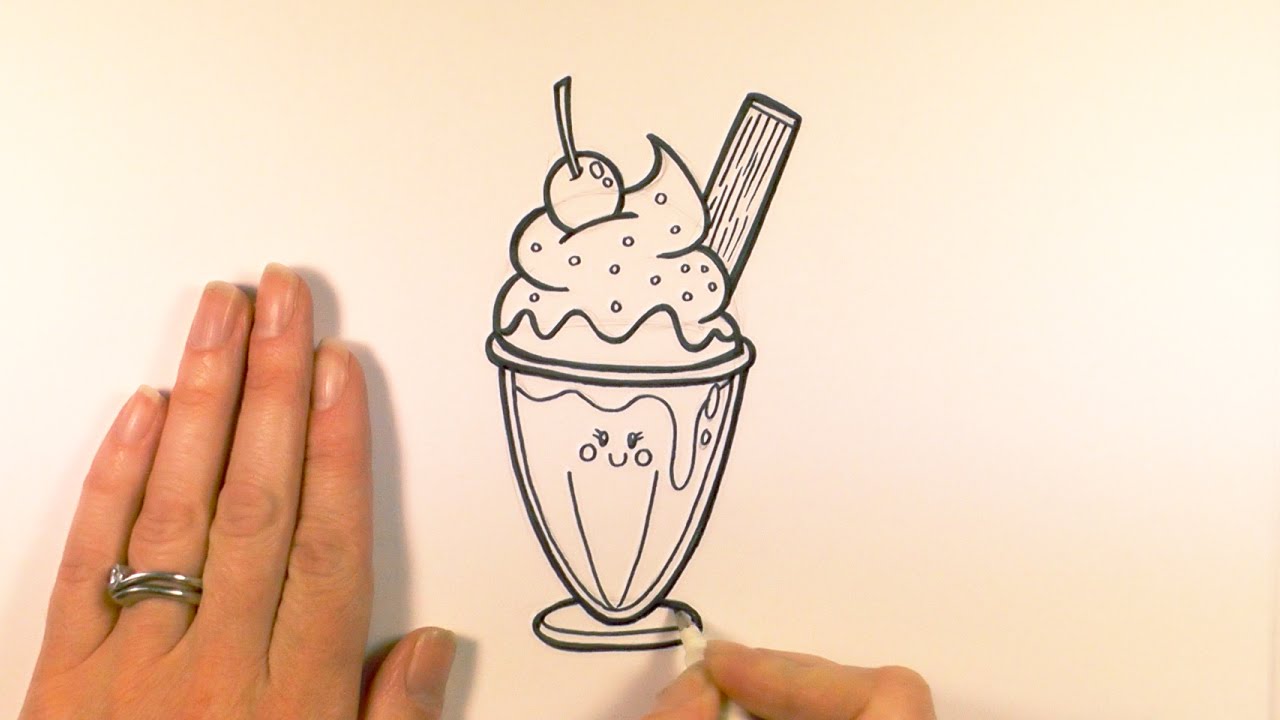 Ice Cream Drawing Picture