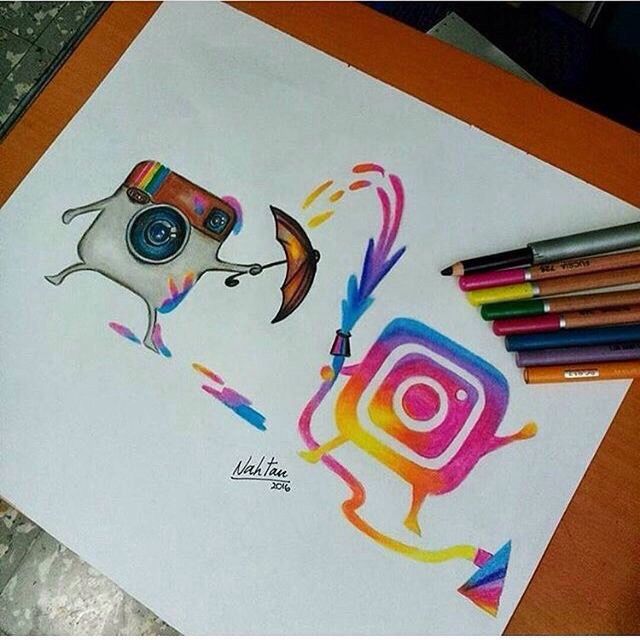 Instagram Drawing Picture