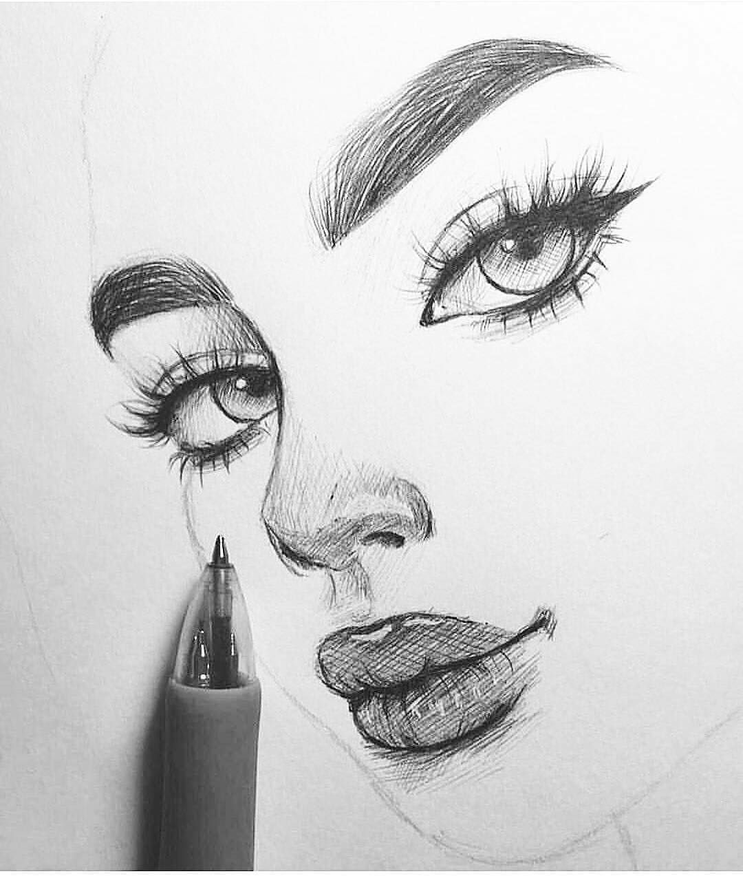 Instagram Drawing Sketch