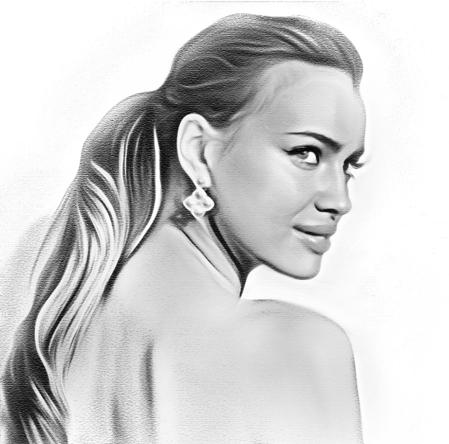 Irina Shayk Drawing Picture