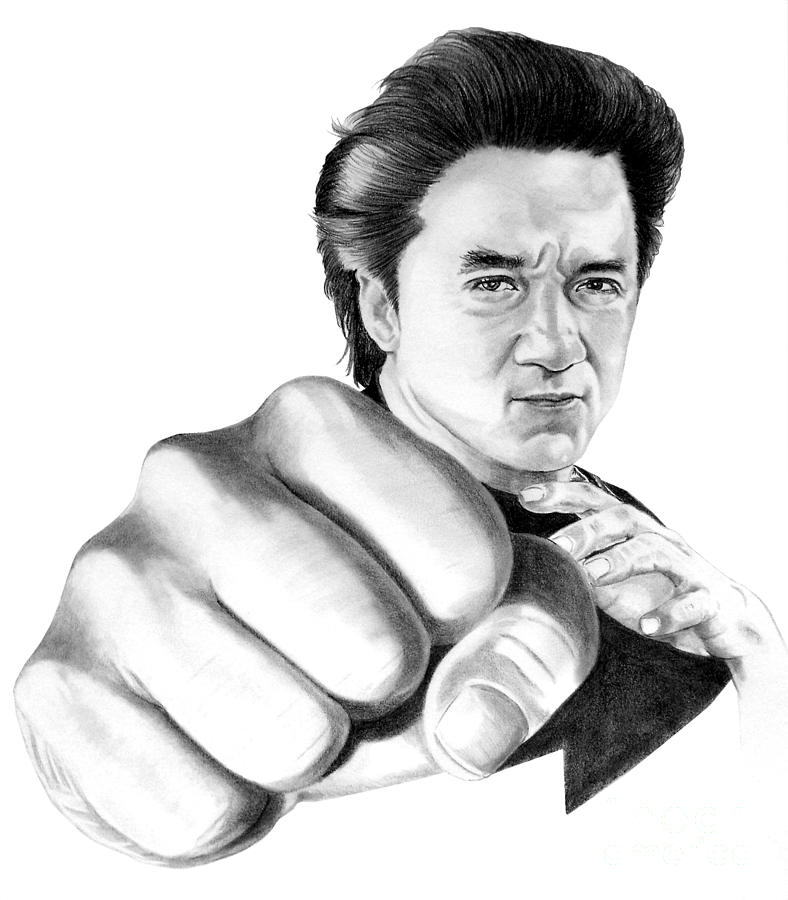 Jackie Chan Art Drawing