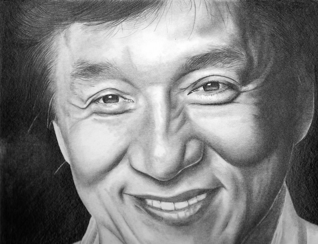 Jackie Chan Drawing Art