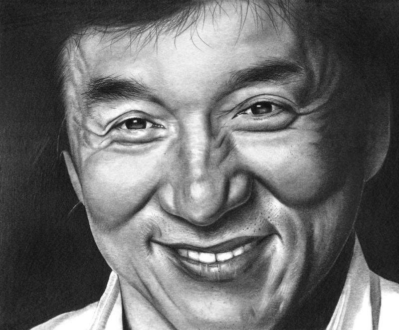 Jackie Chan Drawing Photo