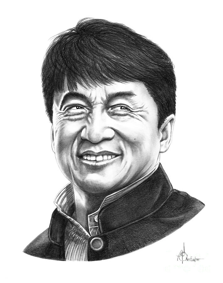 Jackie Chan Drawing Pics