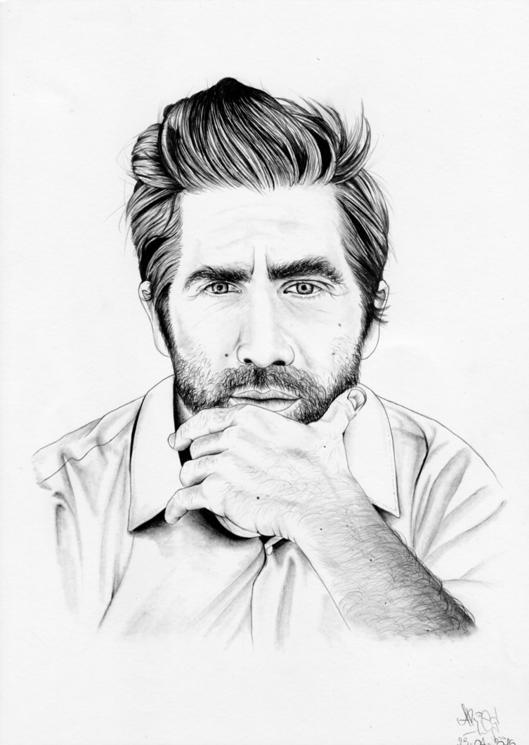 Jake Gyllenhaal Drawing Art