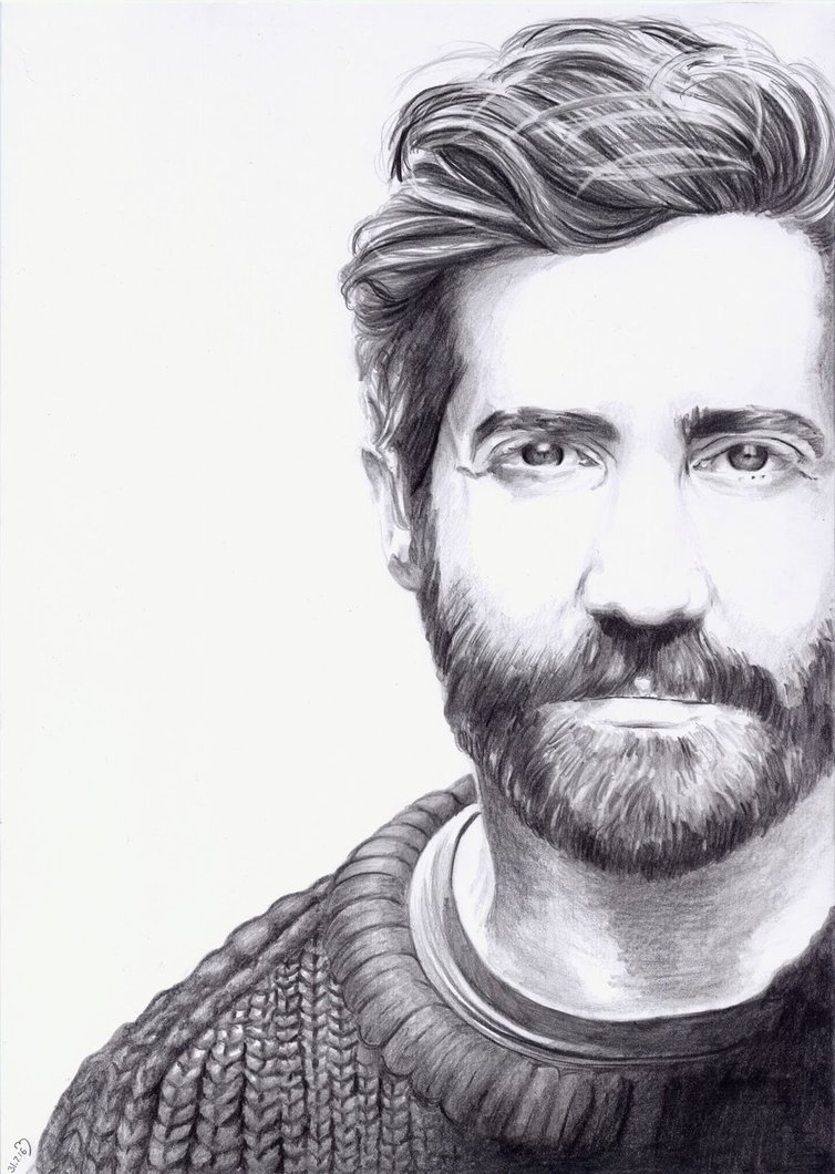 Jake Gyllenhaal Drawing Beautiful Image