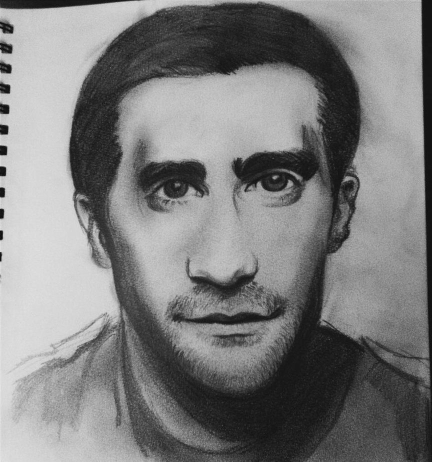 Jake Gyllenhaal Drawing Realistic