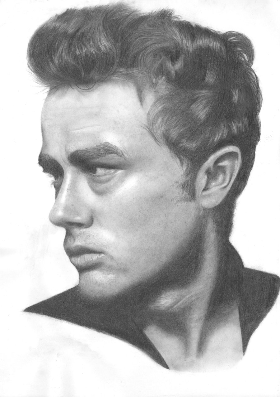 James Dean Drawing Amazing
