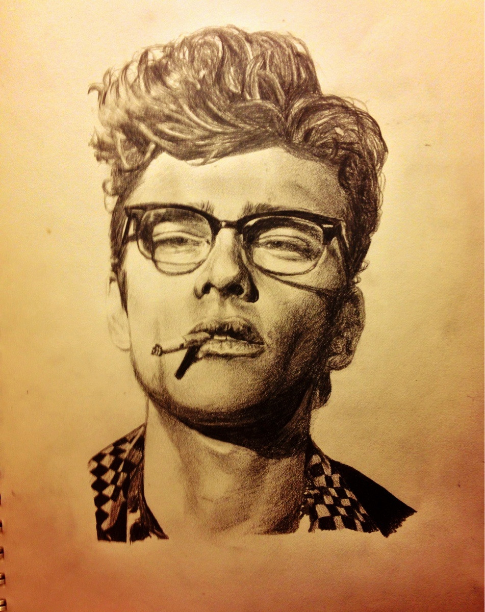 James Dean Drawing Photos