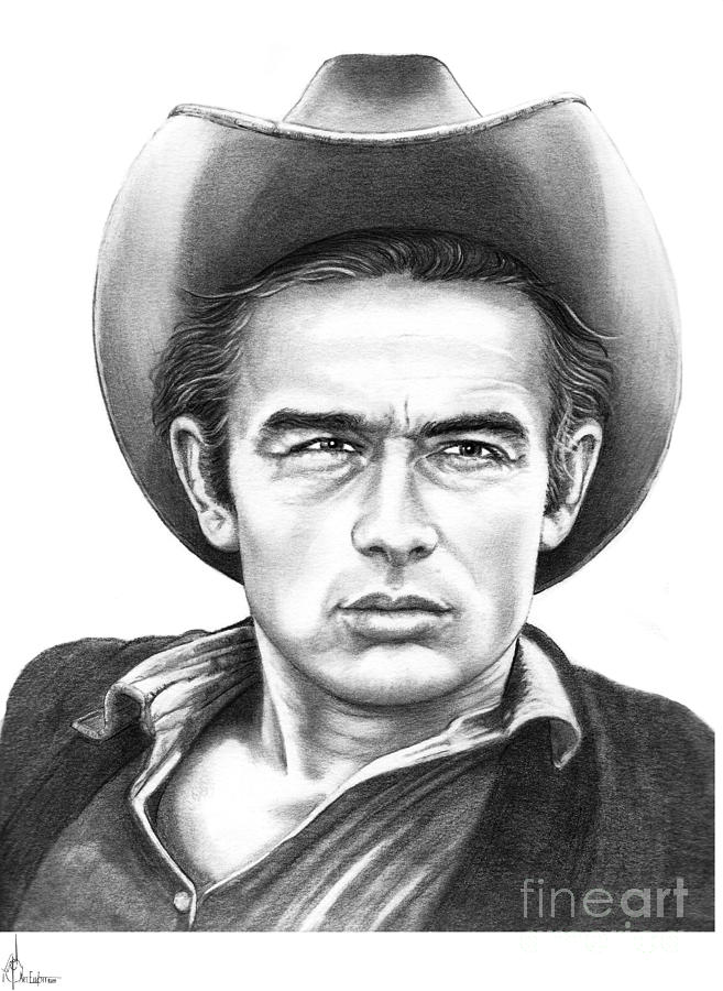 James Dean Drawing Pictures