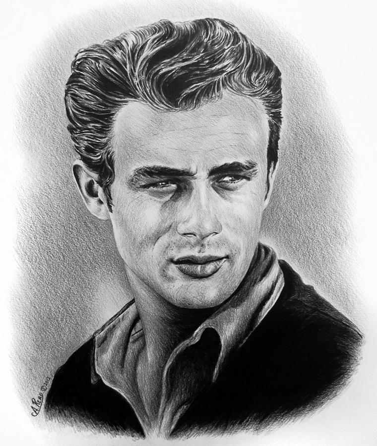 James Dean Drawing Realistic