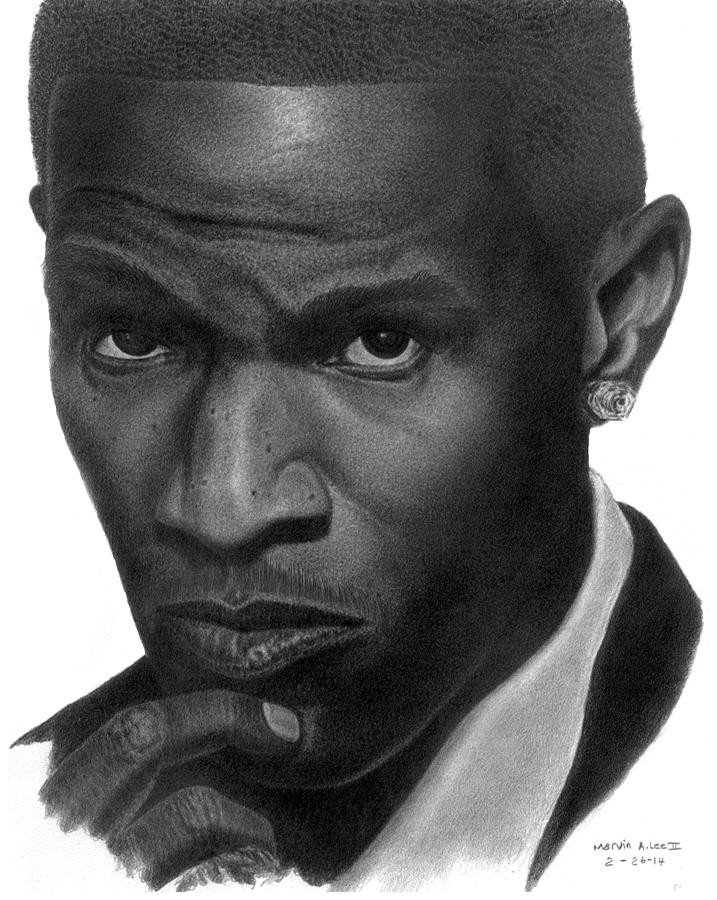 Jamie Foxx Drawing Amazing