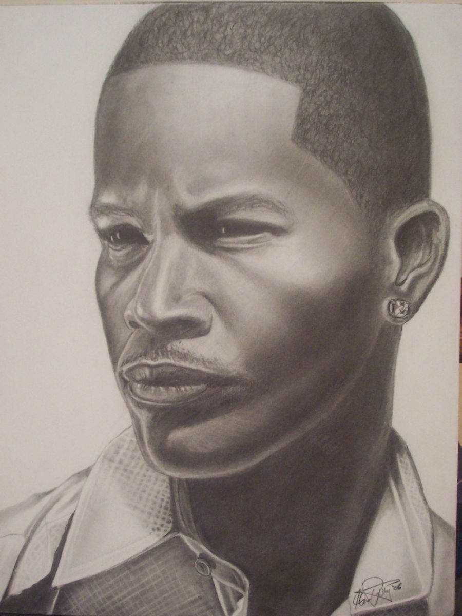 Jamie Foxx Drawing Picture