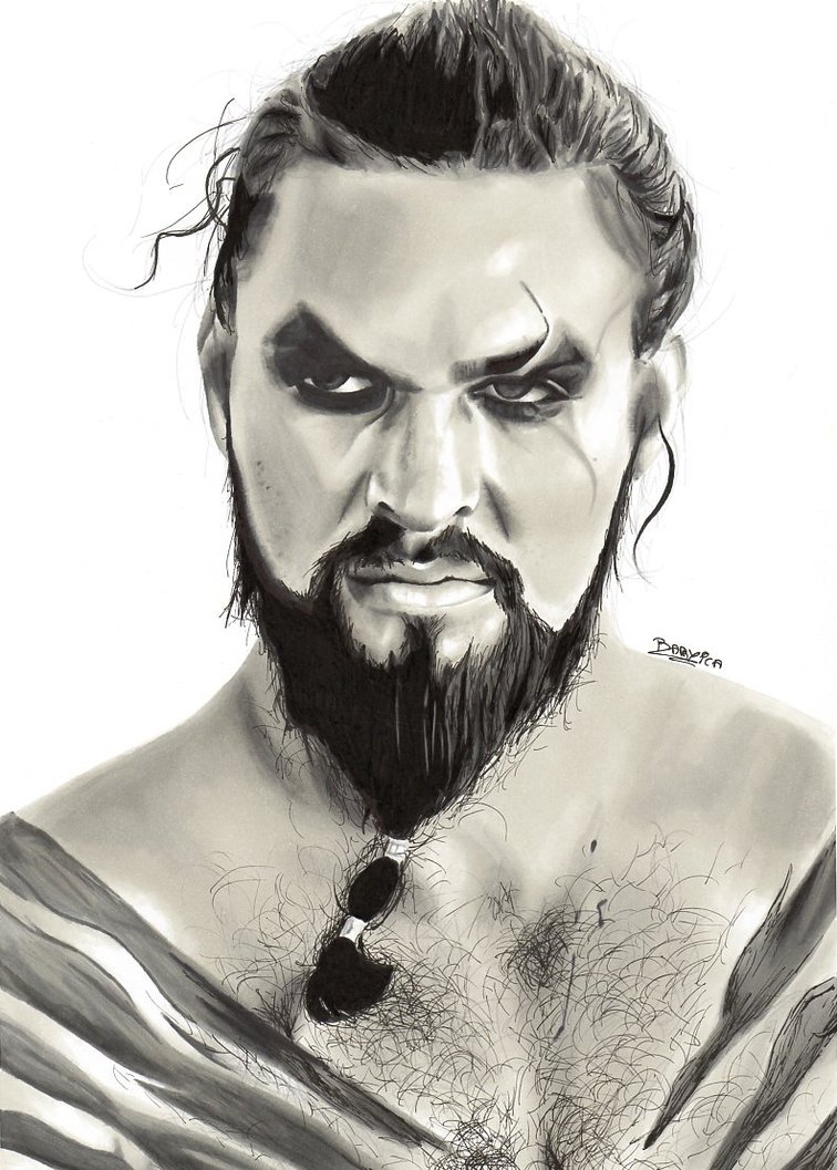 Jason Momoa Drawing Beautiful Art