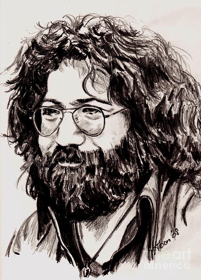 Jerry Garcia Drawing Best
