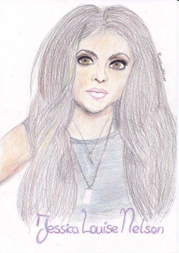 Jesy Nelson Drawing Beautiful Image