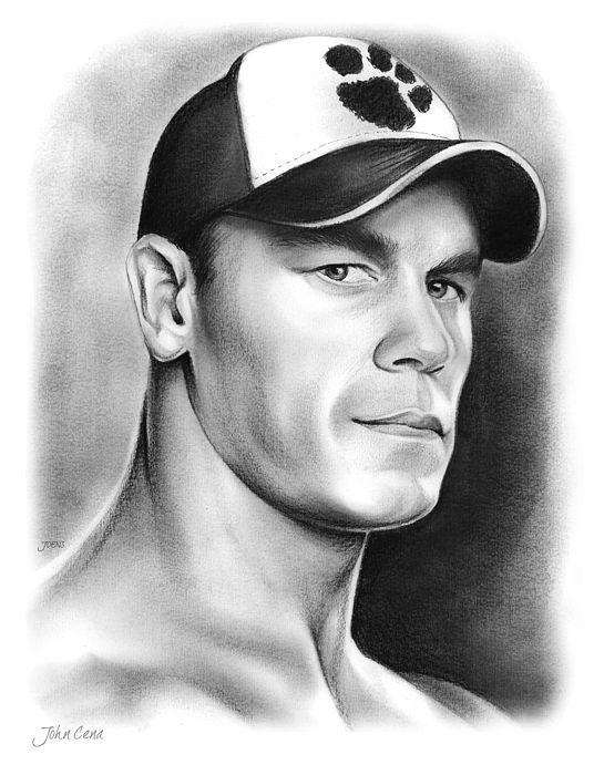 John Cena Drawing Image