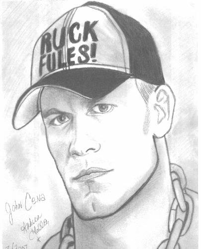 John Cena Drawing