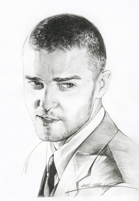 Justin Timberlake Art Drawing