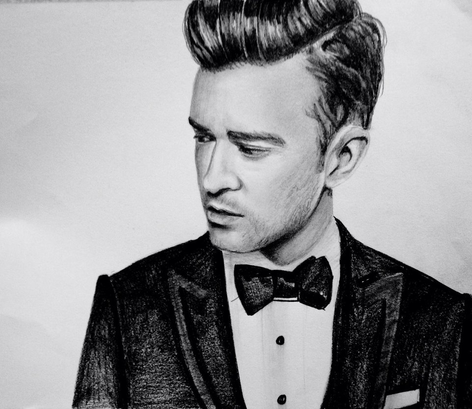 Justin Timberlake Drawing Amazing