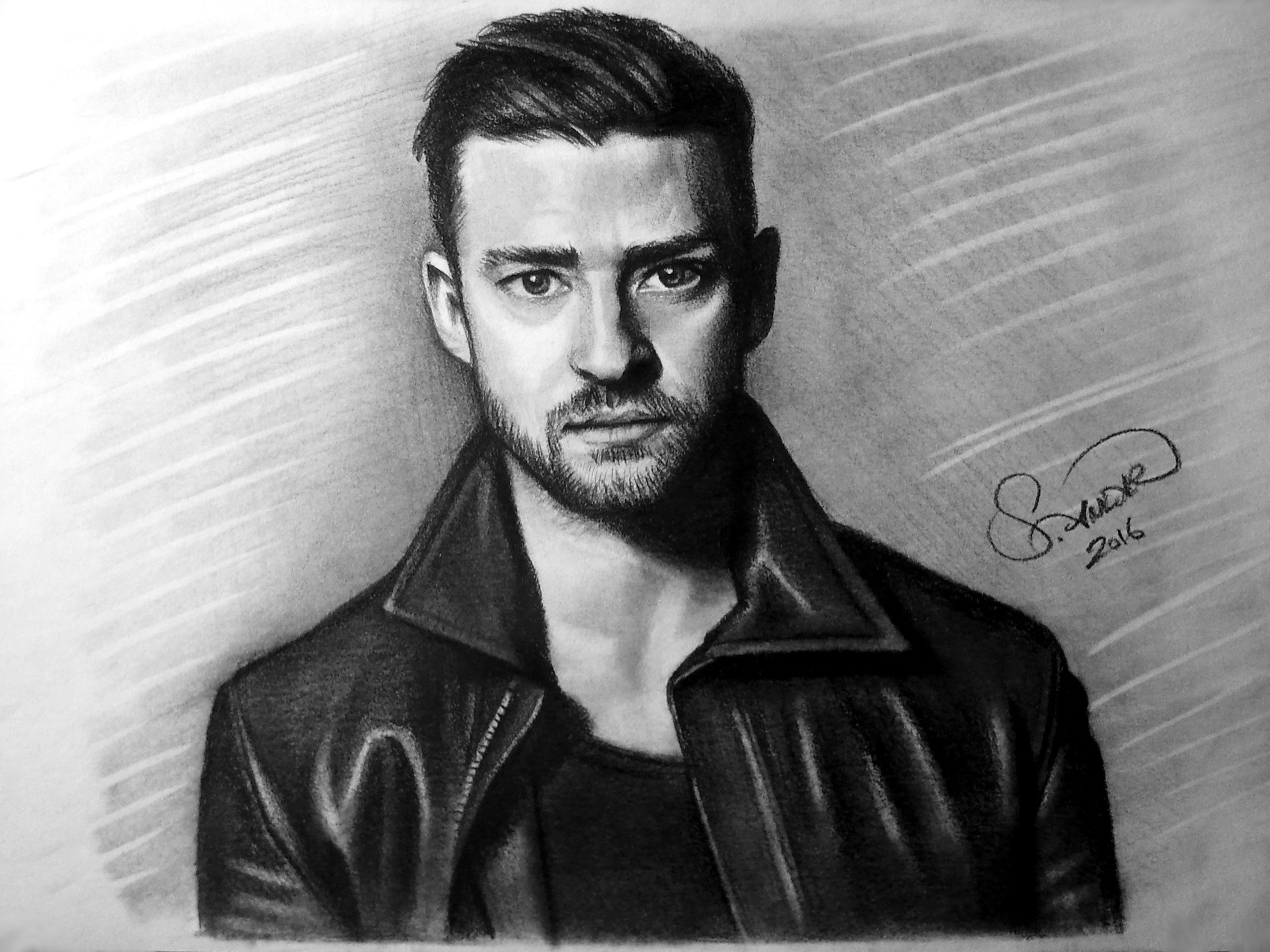 Justin Timberlake Drawing Creative Art