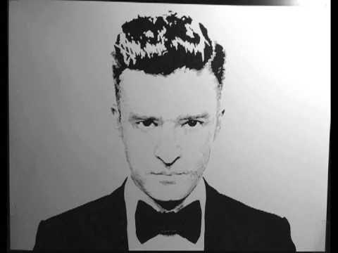 Justin Timberlake Drawing Pic