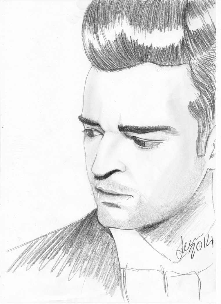 Justin Timberlake Drawing Picture
