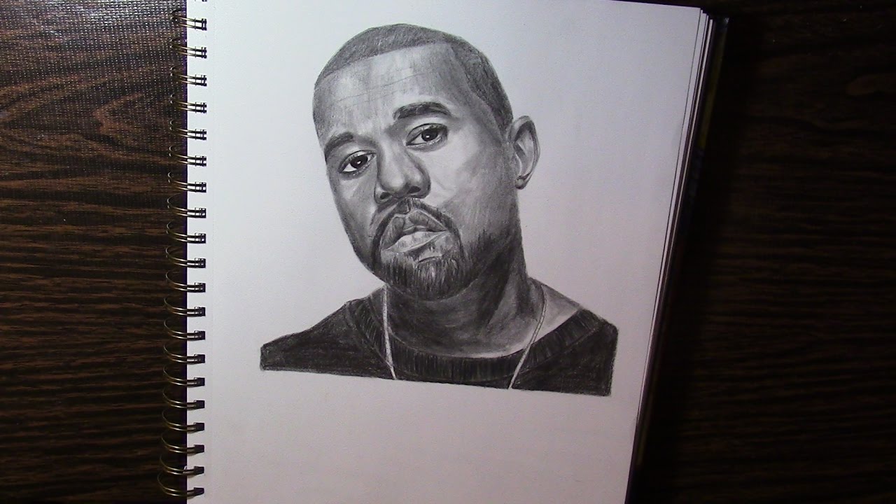 Kanye West Art Drawing