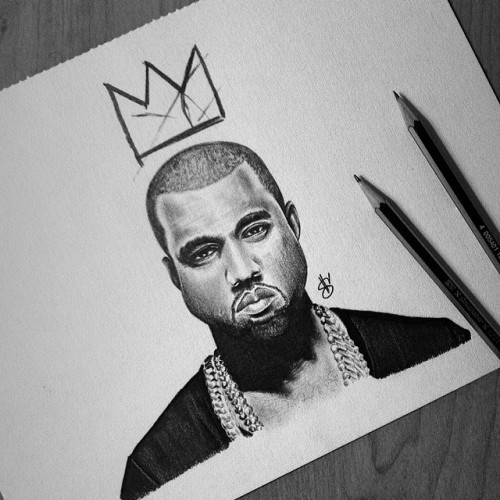Kanye West Drawing Creative Art