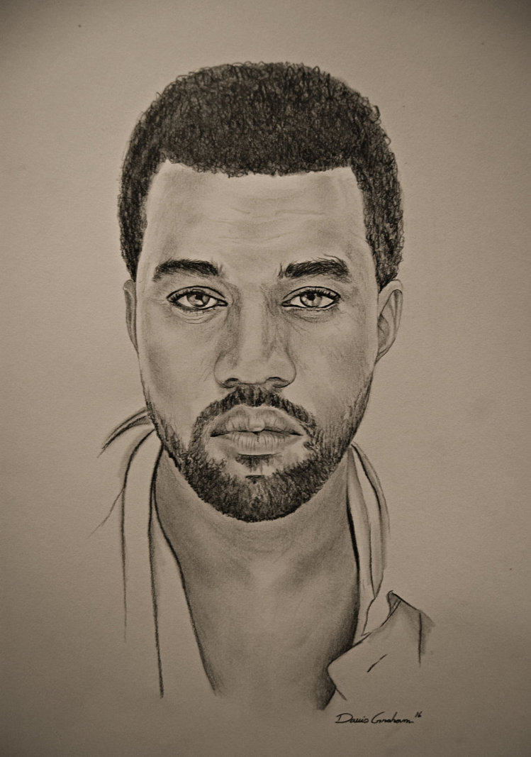 Kanye West Drawing Pic