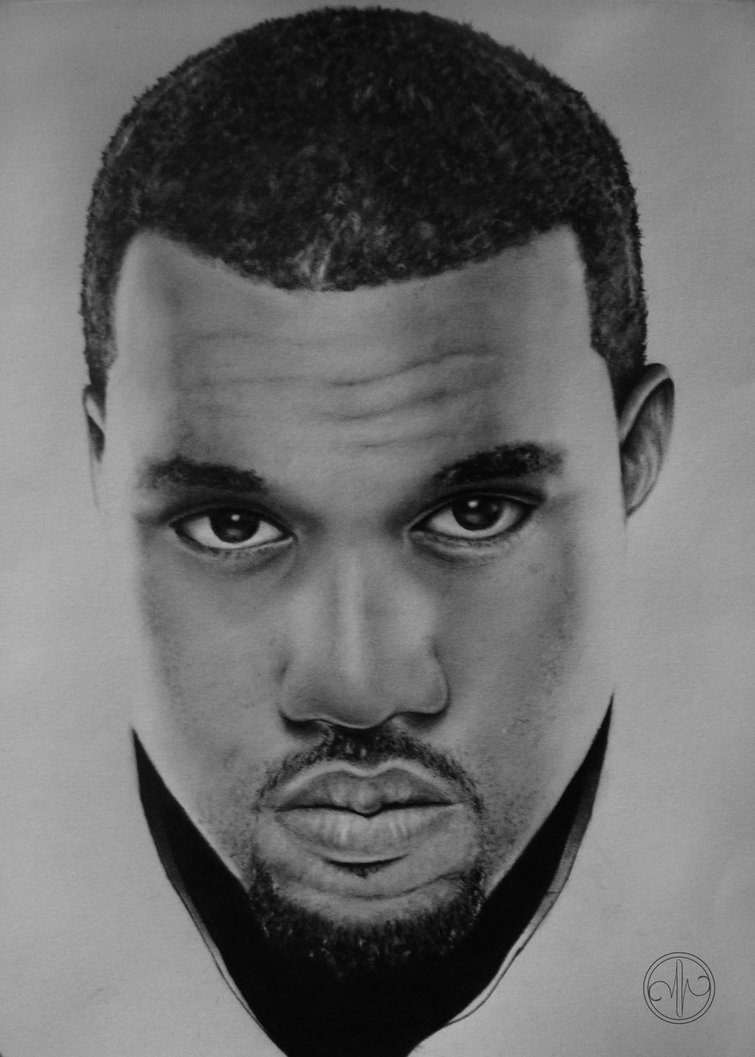 Kanye West Drawing Pictures