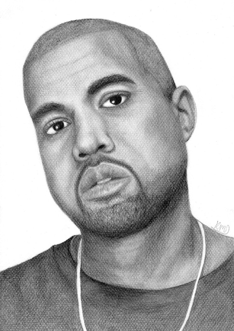 Kanye West Drawing Sketch