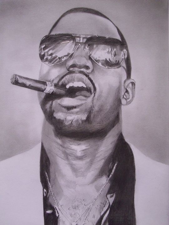 Kanye West Drawing