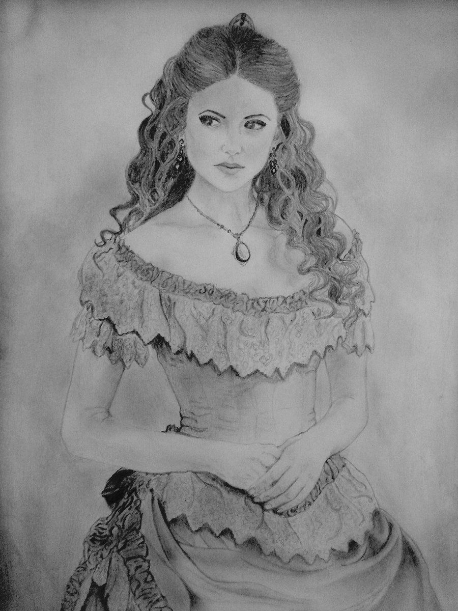 Katherine Pierce Drawing Photo