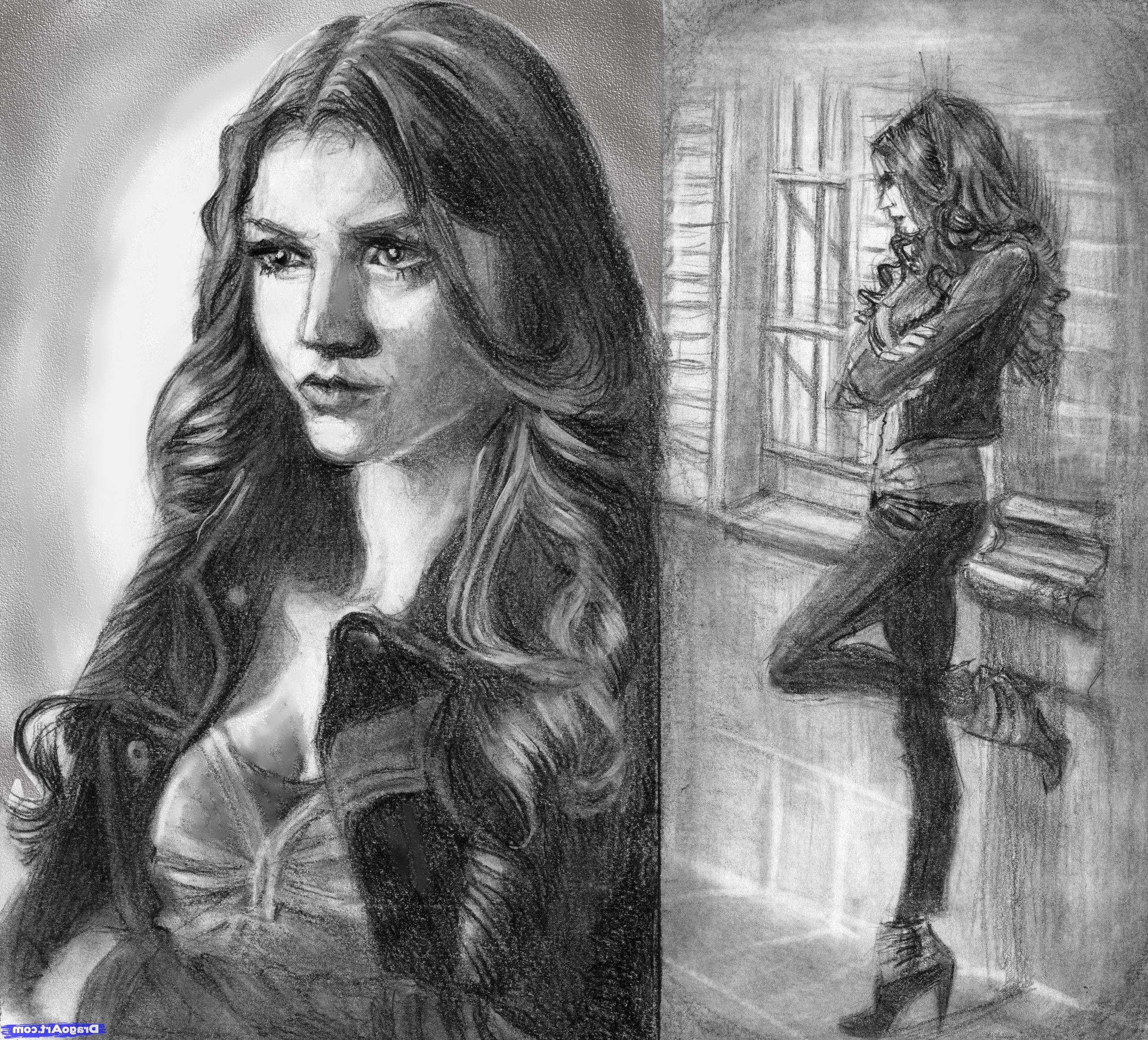 Katherine Pierce Drawing