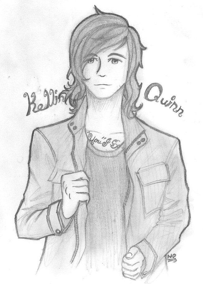 Kellin Quinn Drawing Beautiful Art