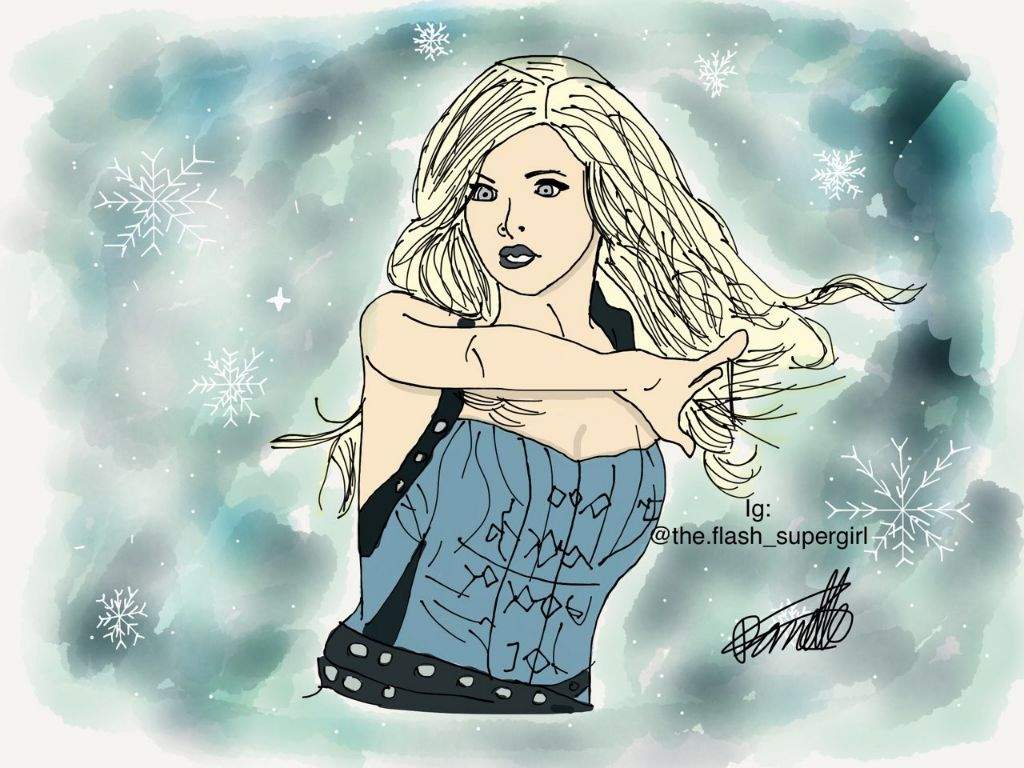 Killer Frost Drawing Pic