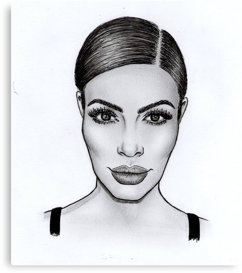 Pencil portrait of Kim Kardashian Video  Pencil portrait Portrait art  Realistic drawings