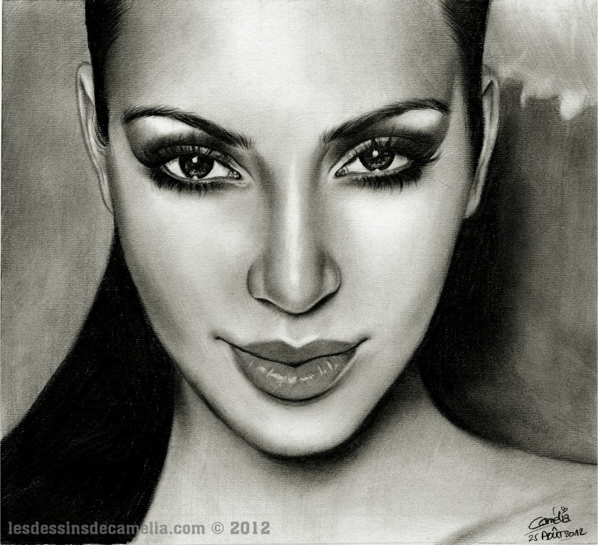 Kim Kardashian Drawing Image