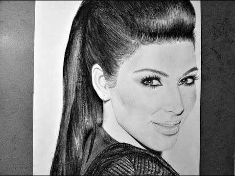 Kim Kardashian Drawing Photo