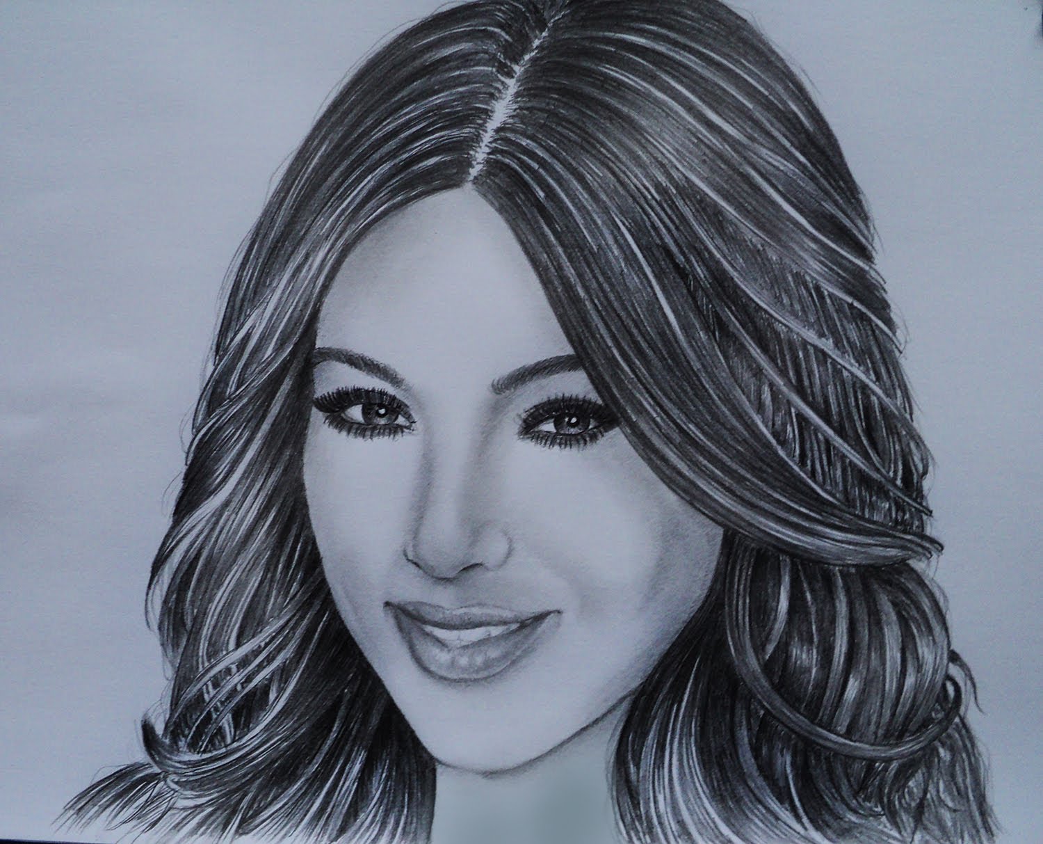 Kim Kardashian Drawing Pictures