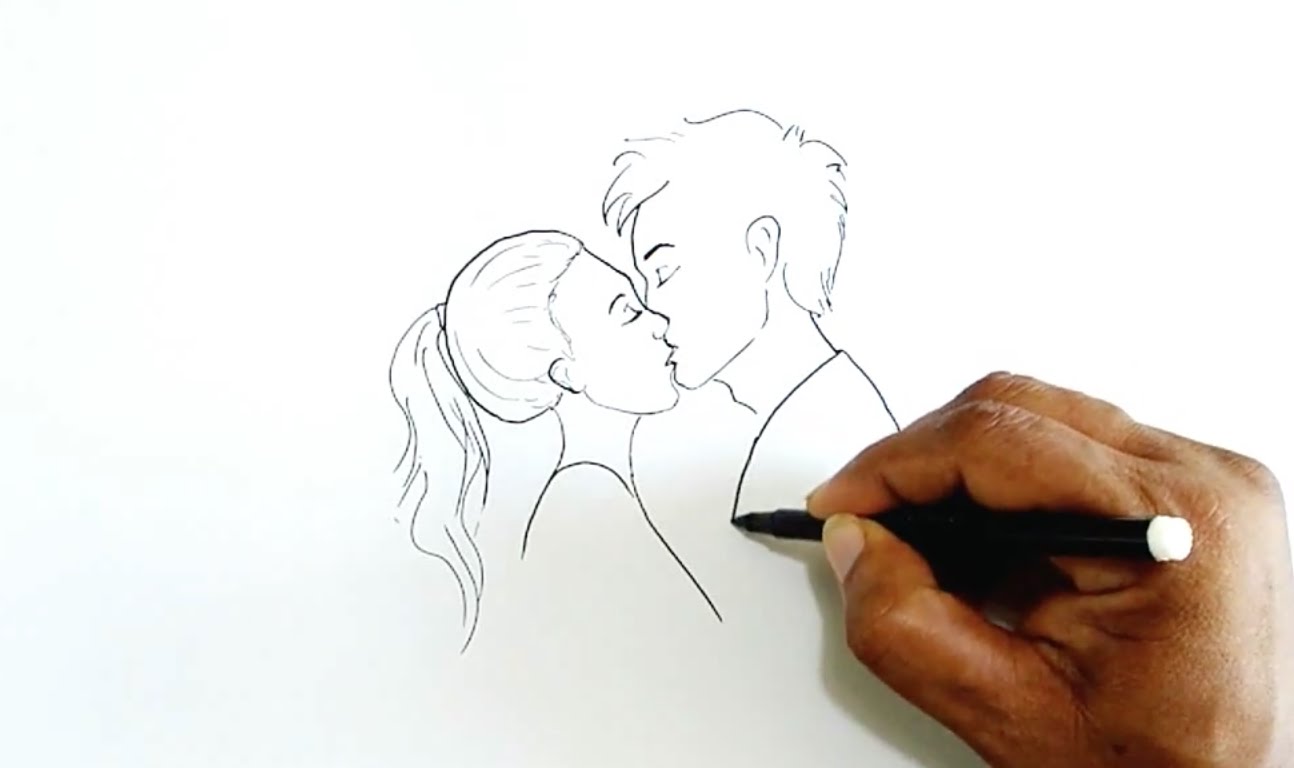 Kiss Drawing Images