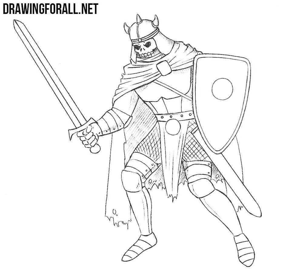 Knight Drawing Image
