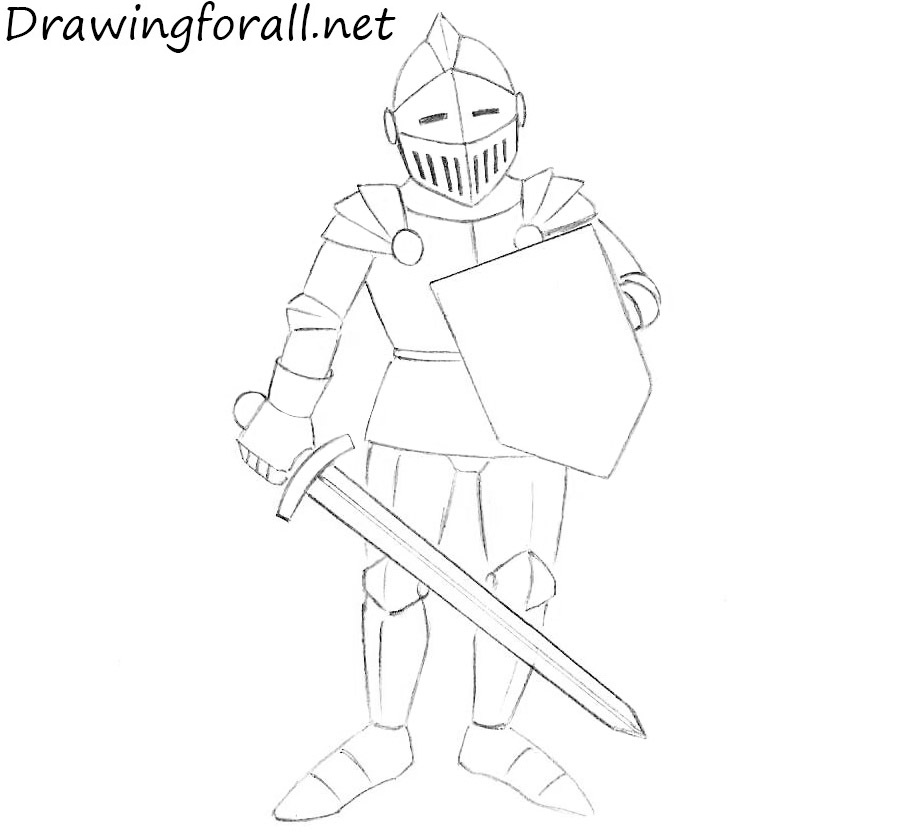 Knight Drawing Photo